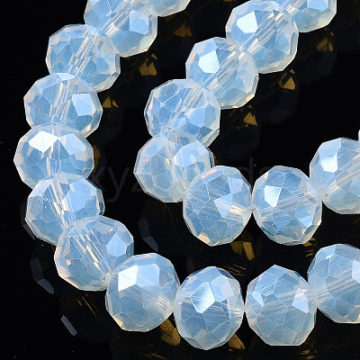 Electroplate Glass Beads Strands EGLA-A034-J2mm-A04-1