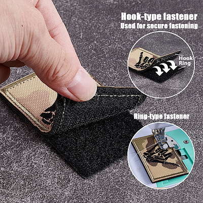 Luminous Nylon Hook and Loop Tapes AJEW-WH0348-870B-1