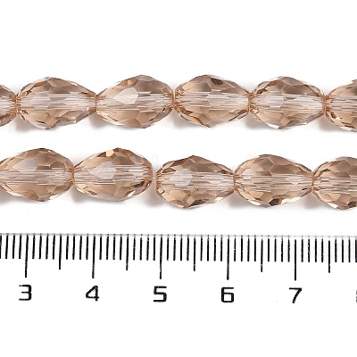 Transparent Glass Beads Strands EGLA-N013-T10mm-D23-1