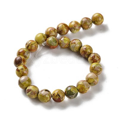 Dyed Natural Regalite/Imperial Jasper/Sea Sediment Jasper Beads Strands G-B124-C01-07-1