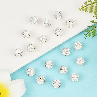 Czech Glass Rhinestones Beads LS-RB-E482-8mm-001-1