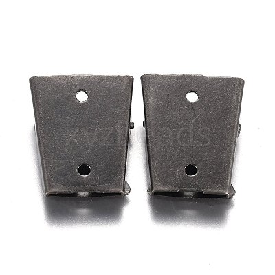 Iron Bolo Tie Slide Clasp IFIN-F162-01A-B-1