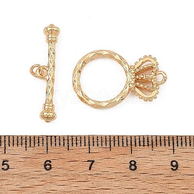 SHEGRACE Crown Brass Toggle Clasps XGRQ58800-787G-1