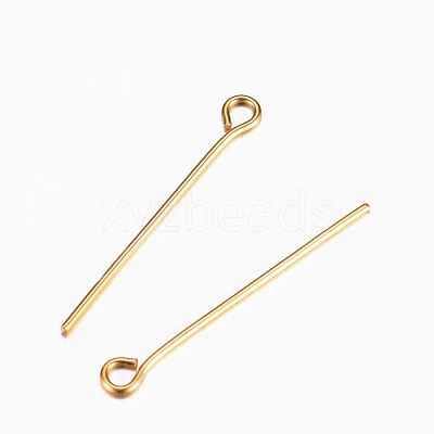 304 Stainless Steel Eye Pins STAS-I318-B03-G-1
