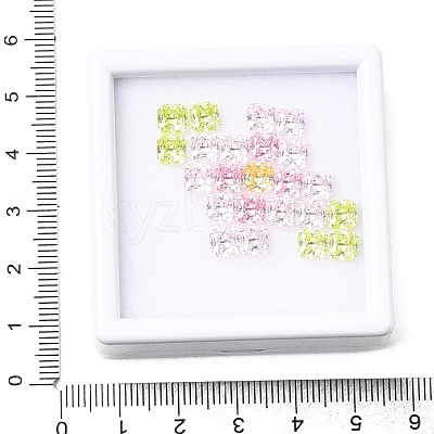 23Pcs Cubic Zirconia Cabochons CU-F002-05F-1