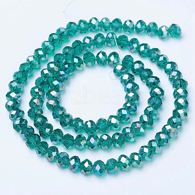 Electroplate Glass Beads Strands LS-EGLA-A034-T3mm-B04-1