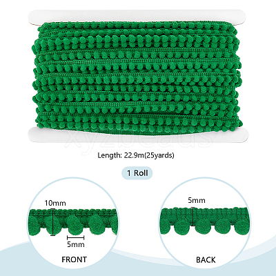 24~25 Yards Polyester Lace Trim OCOR-PH0004-29C-1