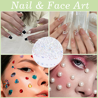 Resin Cabochons RESI-WH0029-14C-1