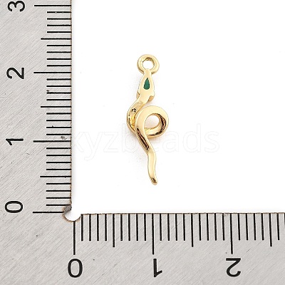 Brass Micro Pave Cubic Zirconia Pendants LS-KK-M321-01E-G03-1