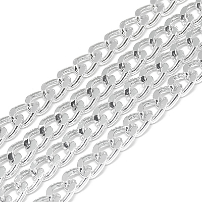 Unwelded Aluminum Curb Chains X-CHA-S001-022A-1