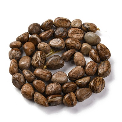 Natural Picture Jasper Beads Strands LS-G-G146-A01-01-1