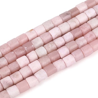 Natural Pink Opal Beads Strands G-T141-85B-02-1