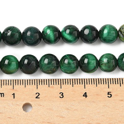 Grade B Natural Tiger Eye Beads Strands X-G-F591-18-8mm-04-1