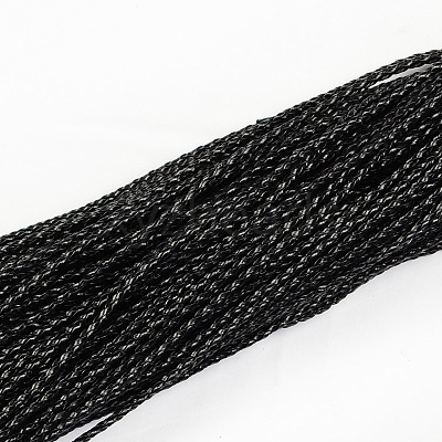 Braided Imitation Leather Cords LC-S005-002-1