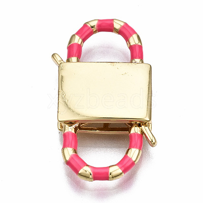 Brass Clasps KK-S362-003-NR-1