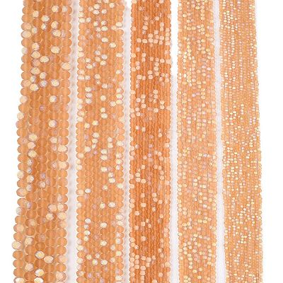 Transparent Glass Beads Strands EGLA-A044-T8mm-MB23-1