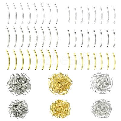 Brass Tube Beads KK-YW0001-98A-G-1