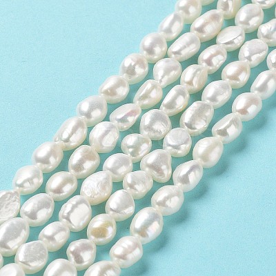 Natural Cultured Freshwater Pearl Beads Strands PEAR-Z002-16-1