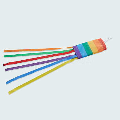 Independence Day Cloth Column Windsock Flag AJEW-WH20017-74B-1