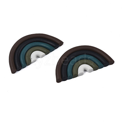 Handmade Polymer Clay Cabochons CLAY-N010-030-01-1
