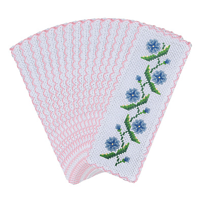 Cotton Bookmarks for Cross Stitch Making DIY-WH0759-27B-1