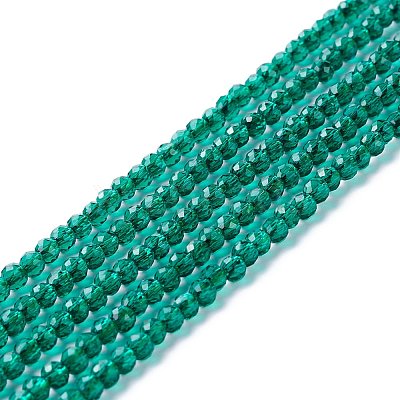 Transparent Glass Beads Strands GLAA-C019-01B-05-1