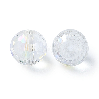 AB Color Plated Glass Beads EGLA-P059-02B-AB-1