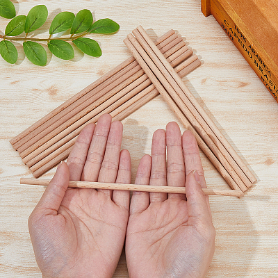 Wood Craft Sticks WOOD-WH0125-11C-1