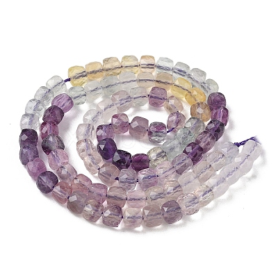 Natural Fluorite Beads Strands G-G991-C01-1