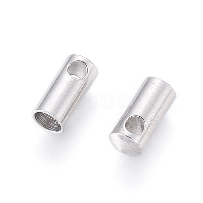 Tarnish Resistant 304 Stainless Steel Cord Ends STAS-F232-01E-P-1