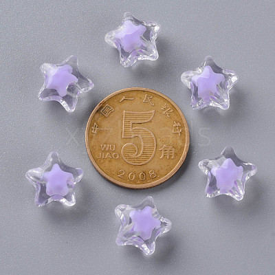 Transparent Acrylic Beads TACR-S152-01A-SS2114-1