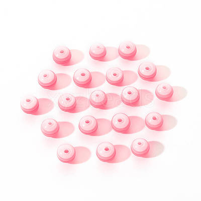 50Pcs Transparent Stripe Resin Beads RESI-YW0001-02F-1