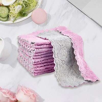 Rectangle Fibre Cleaning Cloth FIND-WH20012-30D-1