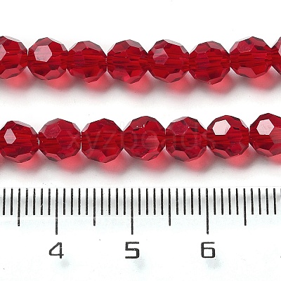 Transparent Glass Beads EGLA-A035-T6mm-D02-1