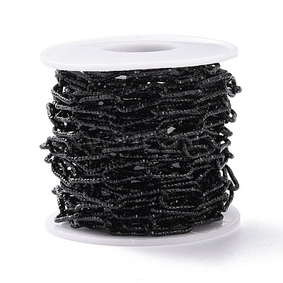 304 Stainless Steel Paperclip Chains CHS-A007-01B-1