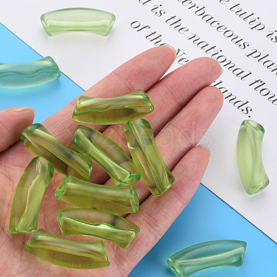 Transparent Acrylic Beads MACR-S372-001C-008-1