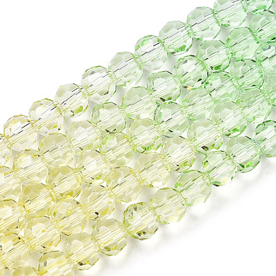 Transparent Glass Beads Strands GLAA-E036-07Z-1
