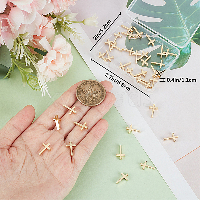 40Pcs Brass Charms KK-BBC0010-64-1