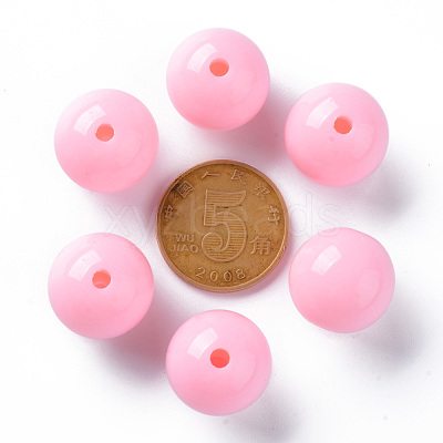 Opaque Acrylic Beads MACR-S370-C16mm-A01-1