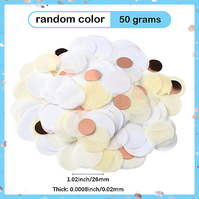 50G Paper Table Scatter Confetti DIY-SP0005-42B-1