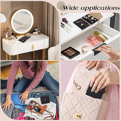 1Pc Cowhide Travel Jewelry Storage Pouches ABAG-CL0001-60A-1