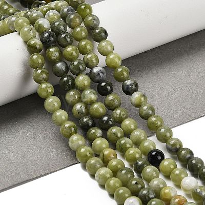 Natural TaiWan Jade Beads Strands G-B128-A07-02-1