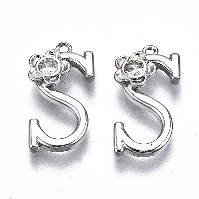 Brass Pendants KK-Q768-001P-S-1