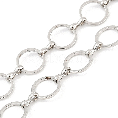 Rack Plating Ring Brass Link Chains CHC-M026-02P-02-1