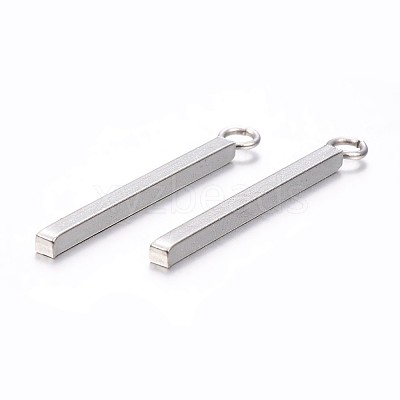 Tarnish Resistant 304 Stainless Steel Pendants STAS-P186-05P-28mm-1