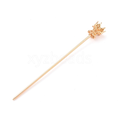 Alloy Hair Stick Findings FIND-O002-01KCG-1