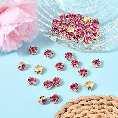 Preciosa® MAXIMA Crystal in Sew-On Cup Y-PRC-SS34-70010-G-1