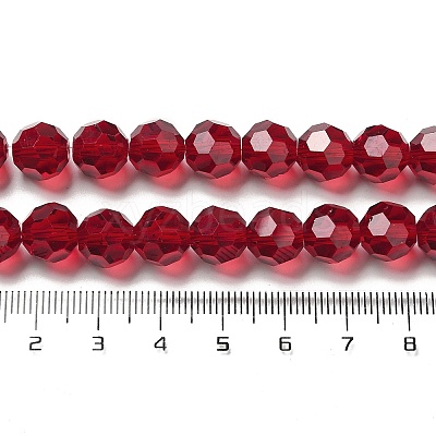 Transparent Glass Beads EGLA-A035-T10mm-D02-1