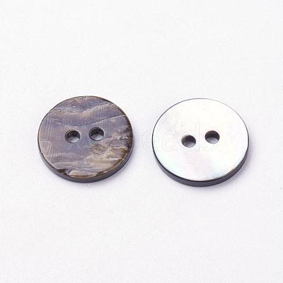 2-Hole Shell Buttons BUTT-L019-02E-1