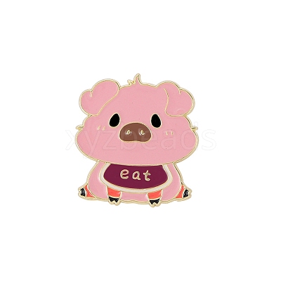 Chinese Zodiac Enamel Pins PW-WGD2727-12-1